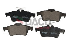 Sada brzdových destiček, kotoučová brzda DACO Germany 323629