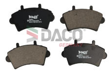 Sada brzdových destiček, kotoučová brzda DACO Germany 323631