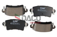 Sada brzdových destiček, kotoučová brzda DACO Germany 323632