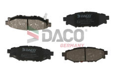Sada brzdových destiček, kotoučová brzda DACO Germany 323634