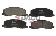 Sada brzdových destiček, kotoučová brzda DACO Germany 323640