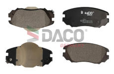 Sada brzdových destiček, kotoučová brzda DACO Germany 323641