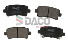 Sada brzdových destiček, kotoučová brzda DACO Germany 323643