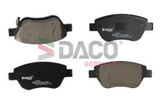 Sada brzdových destiček, kotoučová brzda DACO Germany 323645