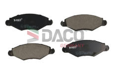 Sada brzdových destiček, kotoučová brzda DACO Germany 323739