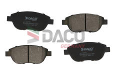 Sada brzdových destiček, kotoučová brzda DACO Germany 323752
