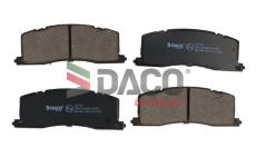 Sada brzdových destiček, kotoučová brzda DACO Germany 323900