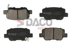 Sada brzdových destiček, kotoučová brzda DACO Germany 323904