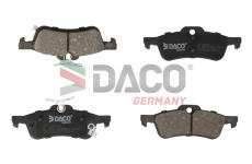 Sada brzdových destiček, kotoučová brzda DACO Germany 323910
