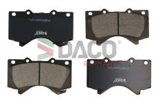 Sada brzdových destiček, kotoučová brzda DACO Germany 323915
