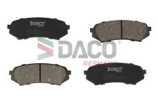 Sada brzdových destiček, kotoučová brzda DACO Germany 323918