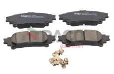 Sada brzdových destiček, kotoučová brzda DACO Germany 323921