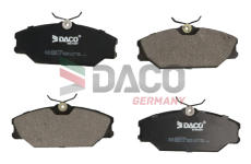 Sada brzdových destiček, kotoučová brzda DACO Germany 323946