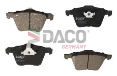 Sada brzdových destiček, kotoučová brzda DACO Germany 324101