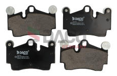 Sada brzdových destiček, kotoučová brzda DACO Germany 324216