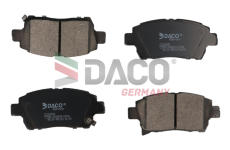 Sada brzdových destiček, kotoučová brzda DACO Germany 324558