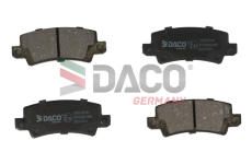 Sada brzdových destiček, kotoučová brzda DACO Germany 324560