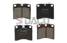 Sada brzdových destiček, kotoučová brzda DACO Germany 324721