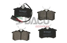 Sada brzdových destiček, kotoučová brzda DACO Germany 324755