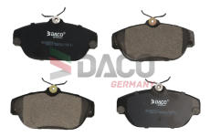 Sada brzdových destiček, kotoučová brzda DACO Germany 324811