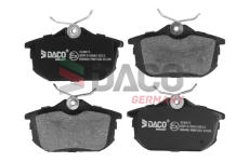 Sada brzdových destiček, kotoučová brzda DACO Germany 324815