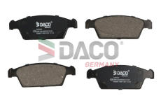 Sada brzdových destiček, kotoučová brzda DACO Germany 325001