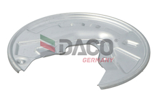 Ochranný plech proti rozstřikování, brzdový kotouč DACO Germany 610602