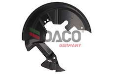 Ochranný plech proti rozstřikování, brzdový kotouč DACO Germany 611010