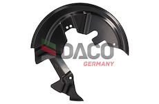 Ochranný plech proti rozstřikování, brzdový kotouč DACO Germany 611011