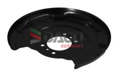 Ochranný plech proti rozstřikování, brzdový kotouč DACO Germany 611303