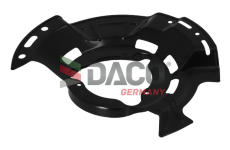 Ochranný plech proti rozstřikování, brzdový kotouč DACO Germany 611305