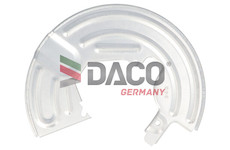 Ochranný plech proti rozstřikování, brzdový kotouč DACO Germany 613008