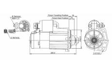 Startér KUTNAK AUTOMOTIVE 720834/M