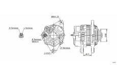 generátor KUTNAK AUTOMOTIVE 721232/M