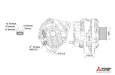 generátor KUTNAK AUTOMOTIVE 721246/M