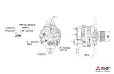 generátor KUTNAK AUTOMOTIVE 721819/M