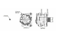 generátor KUTNAK AUTOMOTIVE 721900/M