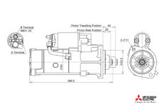 Startér KUTNAK AUTOMOTIVE 722313/M