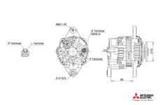 generátor KUTNAK AUTOMOTIVE 722348/M
