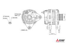 generátor KUTNAK AUTOMOTIVE 722362/M