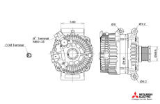 generátor KUTNAK AUTOMOTIVE 722394/M