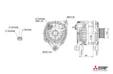 generátor KUTNAK AUTOMOTIVE 722397/M