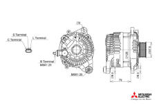 generátor KUTNAK AUTOMOTIVE 722406/M