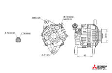 generátor KUTNAK AUTOMOTIVE 722423/M