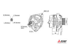 generátor KUTNAK AUTOMOTIVE 722485/M
