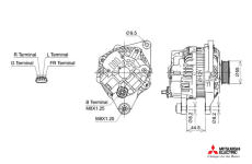 generátor KUTNAK AUTOMOTIVE 722490/M