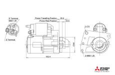 Startér KUTNAK AUTOMOTIVE 722502/M