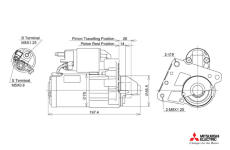 Startér KUTNAK AUTOMOTIVE 722518/M