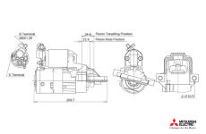 Startér KUTNAK AUTOMOTIVE 722600/M
