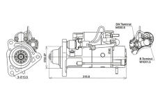 Startér KUTNAK AUTOMOTIVE 723245/M